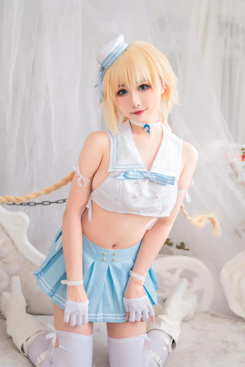 瓜希酱 - &Momoko葵葵 FATE 黑白贞德 [60P-324MB] tg@simisebaisi 【丝足阁】041.webp